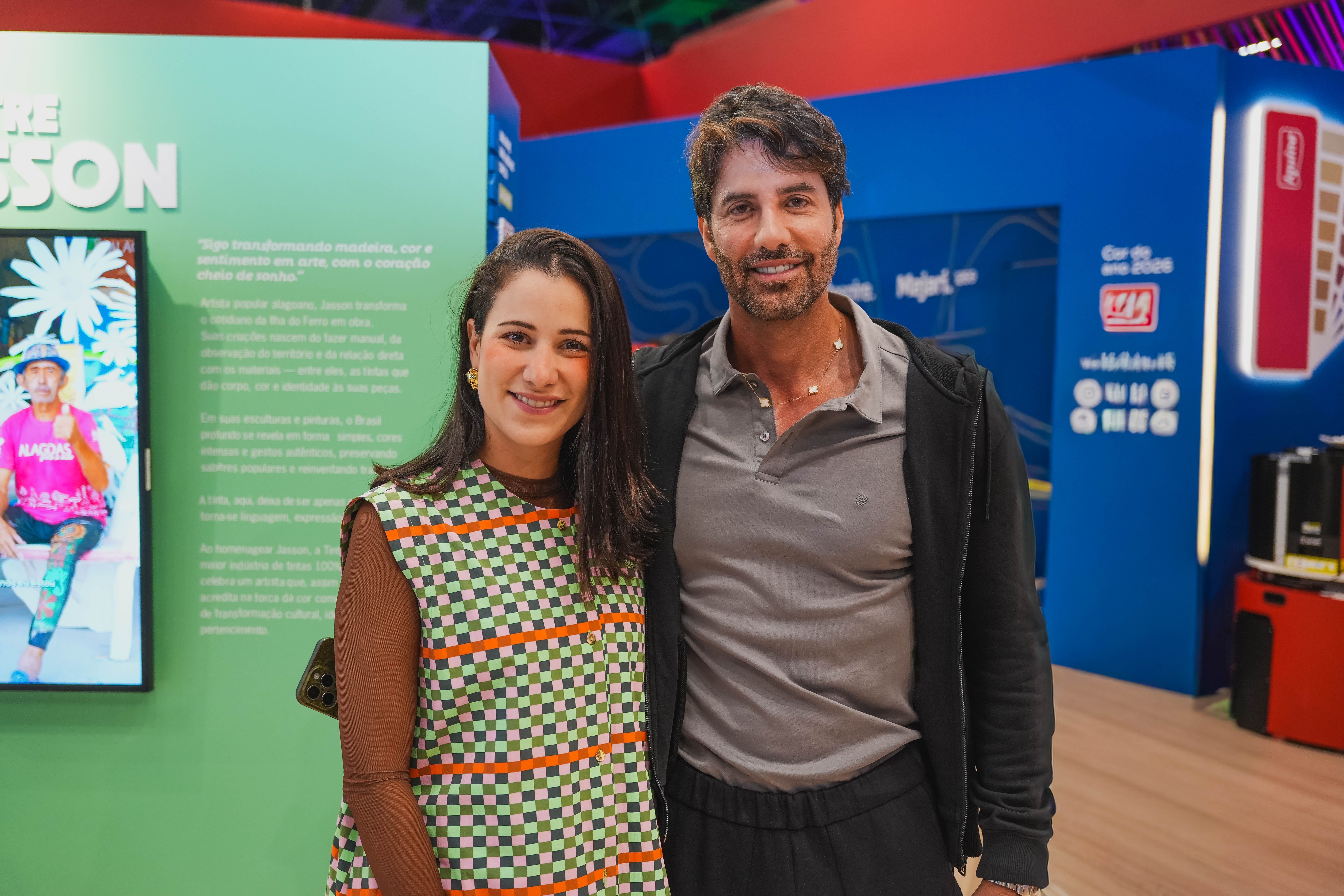 Cec&iacute;lia Lemos e Andr&eacute; Car&iacute;cio