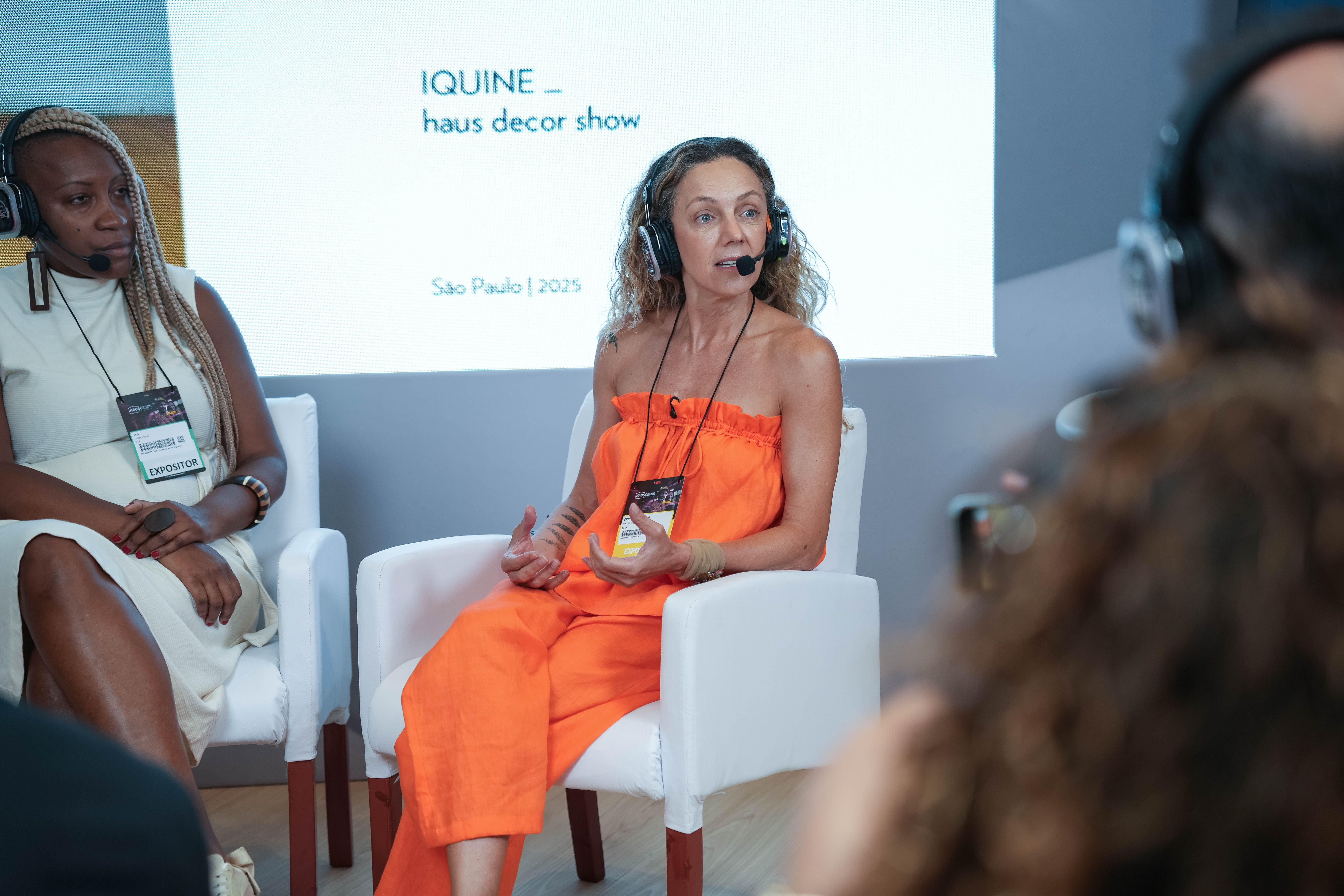 Cor como identidade, emoção e resistência: o terceiro talk da Iquine na Haus Decor Show 2025
