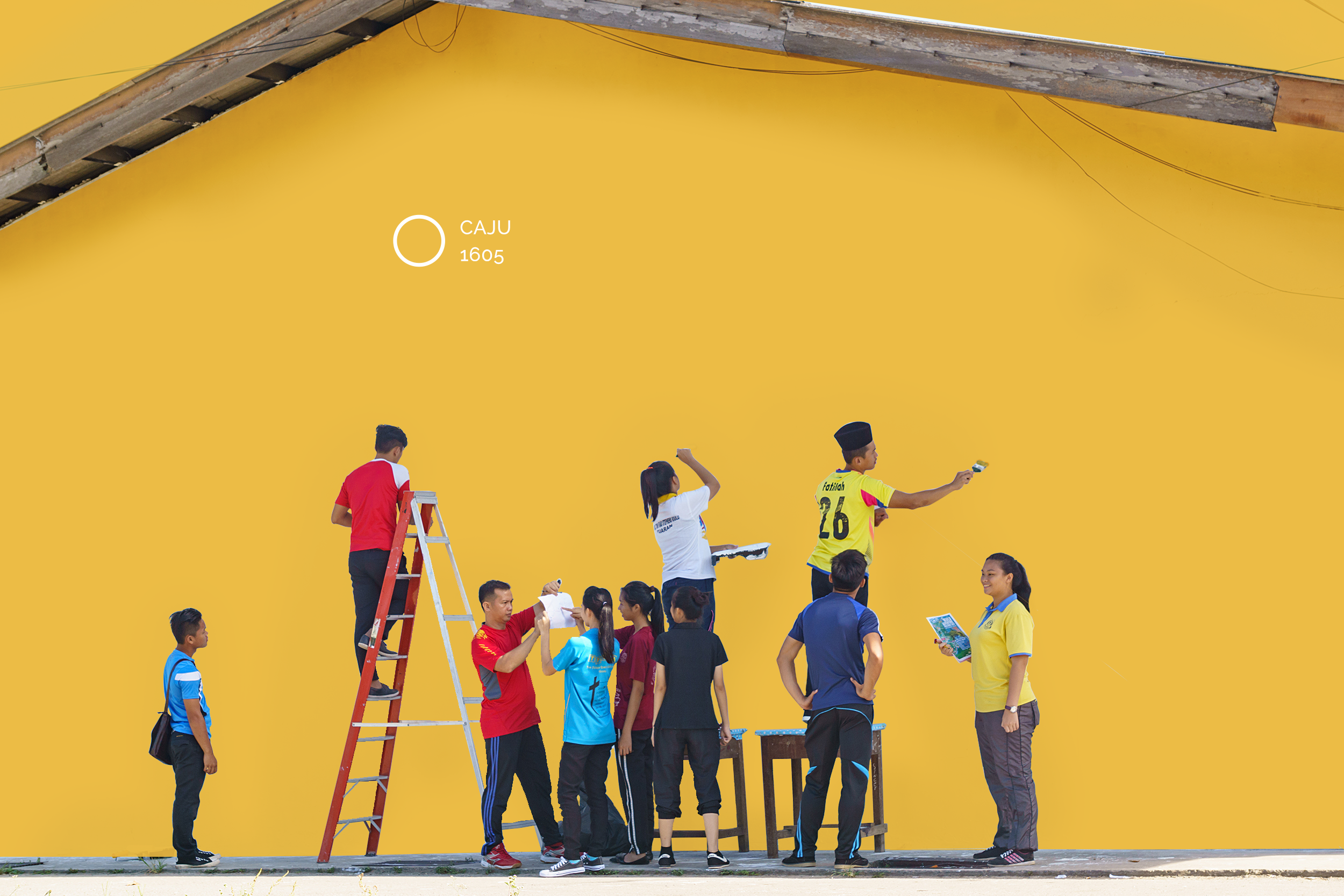 Cor com propósito: como a pintura pode apoiar projetos sociais e de impacto urbano
